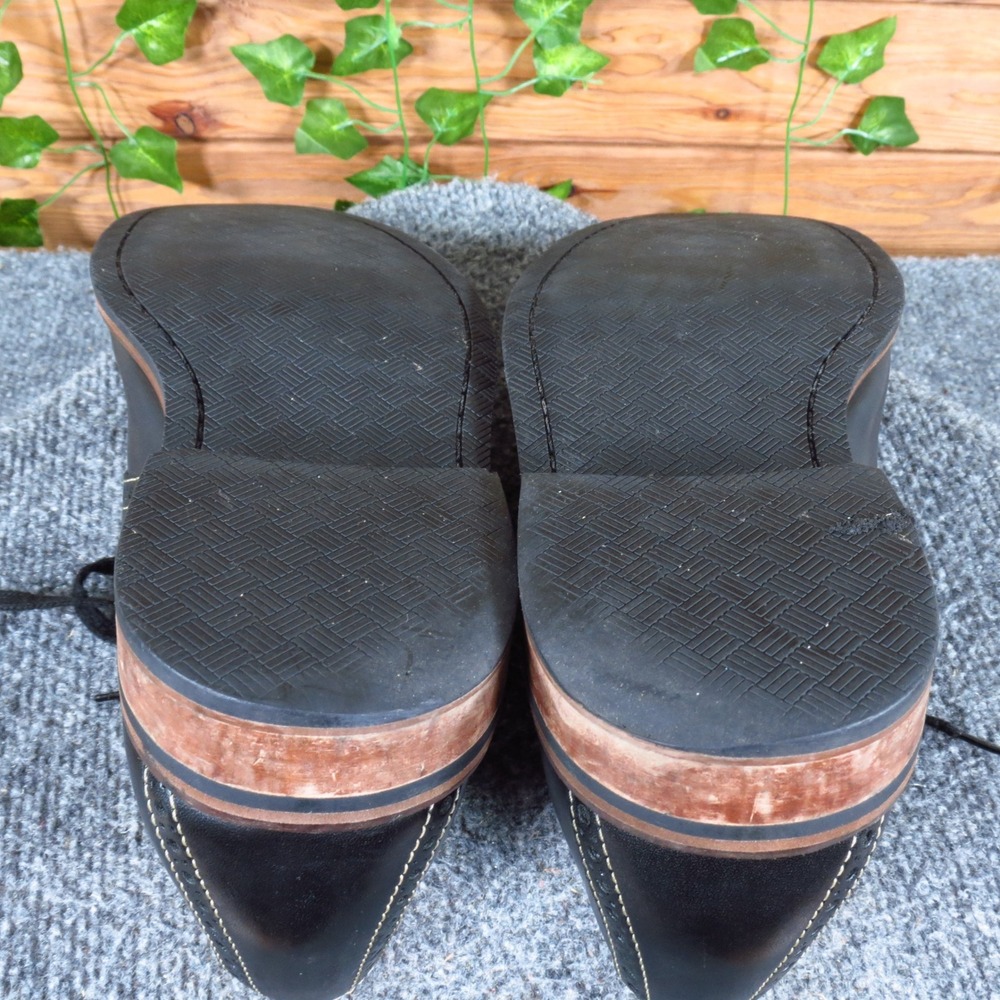 Cole Haan C10439 Mens Oxford Shoes Size 10.5 M Dress Business Black Leather - Picture 8 of 9